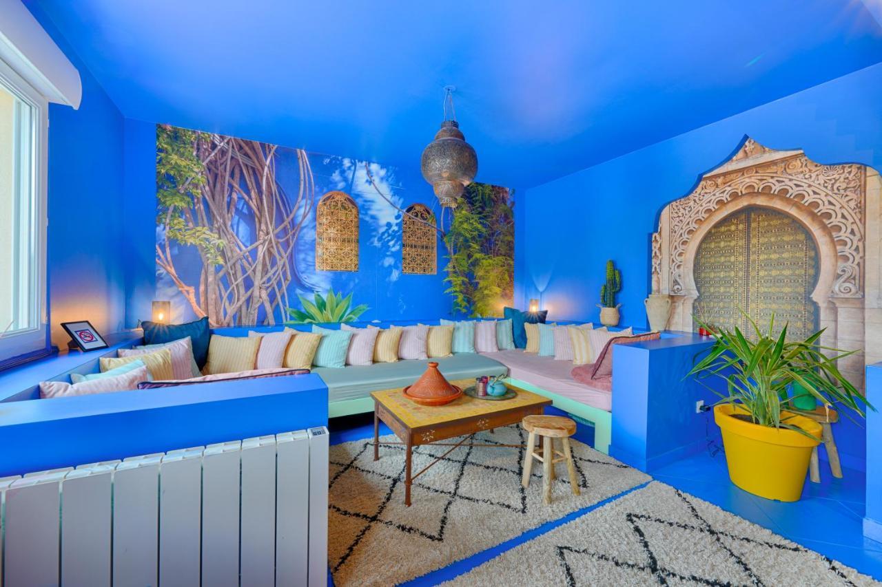 Luxury Jardin Majorelle Paris Orly Avec Jacuzzi Vigneux-sur-Seine Kültér fotó